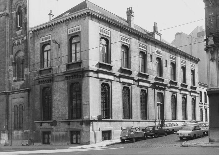 Rue Joseph Dupont 2, 4. Consistoire central israélite de Belgique (photo 1980).