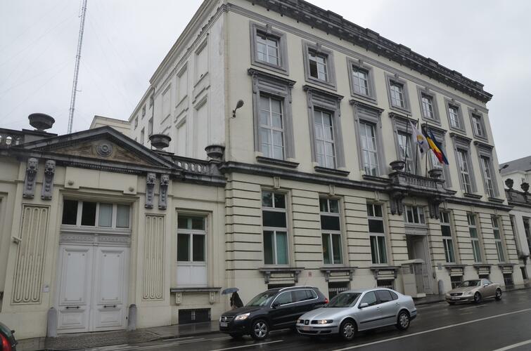 Rue de la Loi 4-6. Ancien Hôtel Torrington. Parlement de la Communauté française, 2015