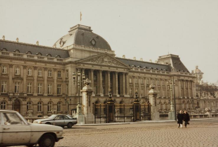 place des Palais, Palais Royal (photo 1987).