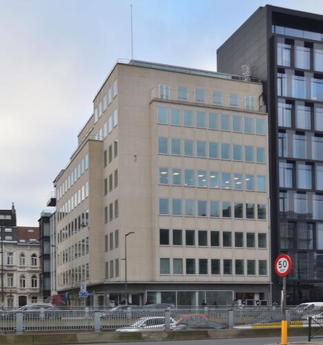 Bischoffsheimlaan 11, hoek Korte Noordstraat. Kantoorcomplex, 2024