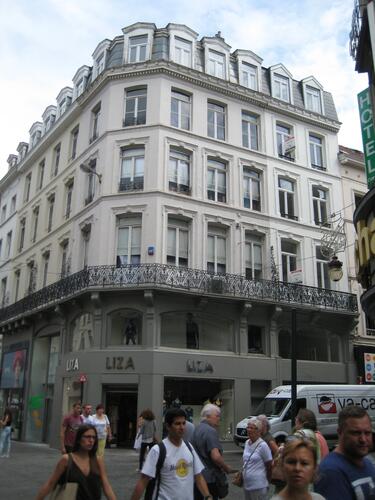 Rue des Fripiers 33, 35, 37-37a, Rue Grètry 36, 2015