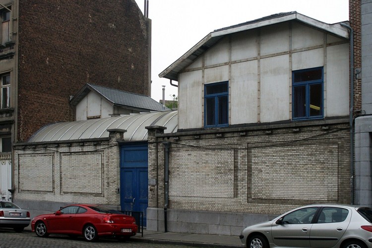 Boulevard Clovis 42, école maternelle Adolphe Max, bâtiments démolis en 2007 (photo 2007).