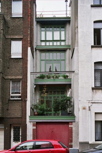 Rue Luther 28, façade arrière (photo 2007).