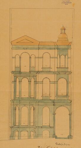 Avenue Palmerston 20, élévation, AVB/TP 18587 (1898).