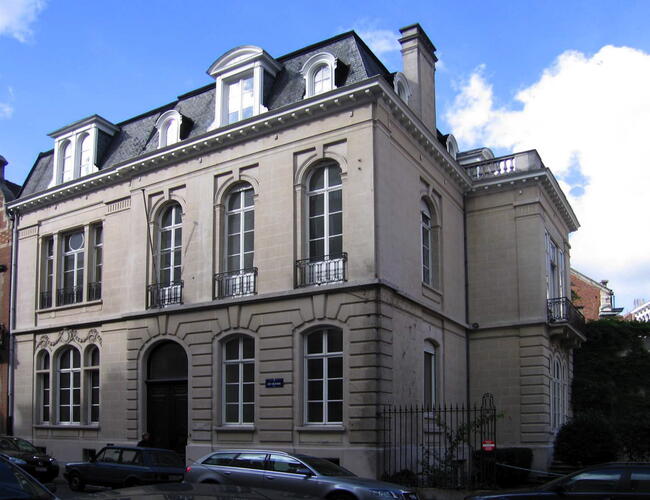 Rue De Crayer 9 et rue Jordaens 33, façade vers la rue De Crayer, 2005