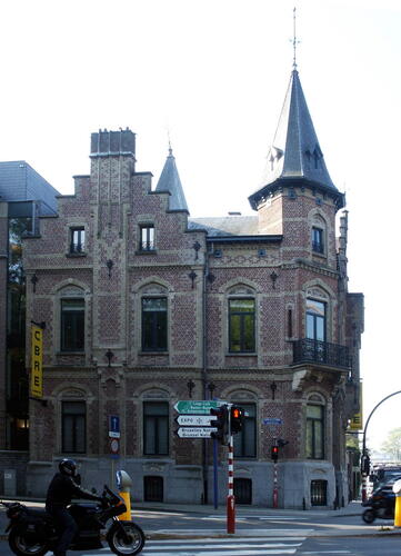 Chaussée de Waterloo 876, façade vers l'avenue de la Clairière, 2006