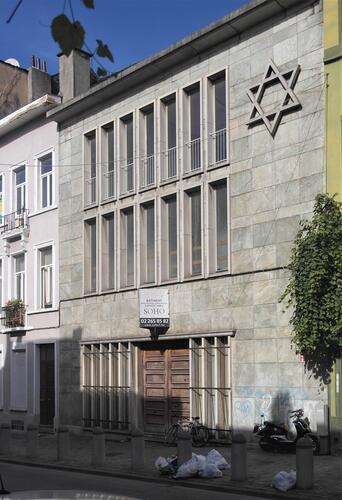Rue Rogier 126-128, synagoge Ahavat Shalom, 2022