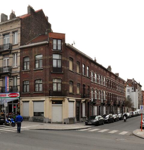 Rue François Bossaerts 33-37 à 15-19, 2012
