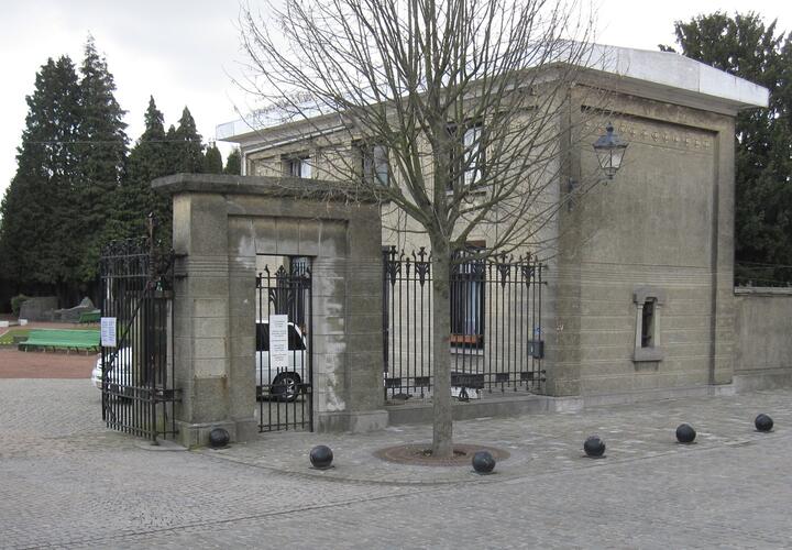 Rue Henri Chomé 9, pavillon d'entrée du cimetière de Saint-Josse-ten-Node, 2011