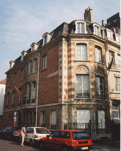 Rue de Bollandistes 66-68 au coin du Boulevard Saint-Michel, 1994