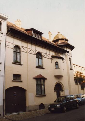 Rue des Morins 14-16 à l'angle de la rue Bâtonnier Braffort, 1993