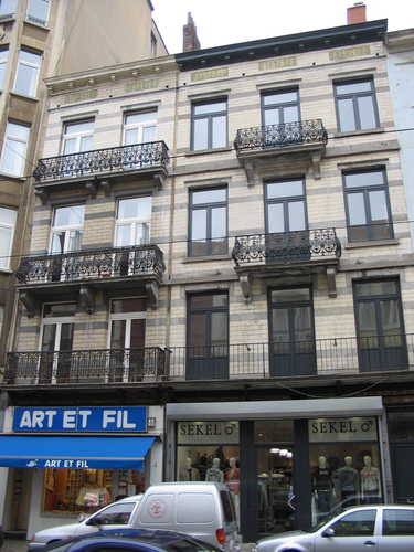 Rue du Bailli 25 et 23, 2006