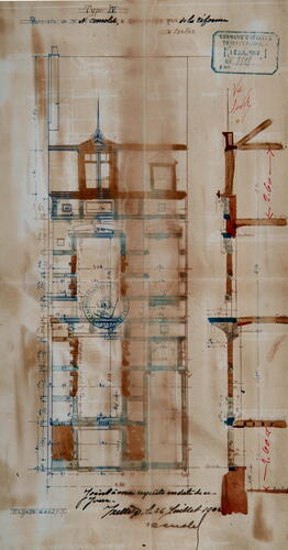 Hervormingsstraat 27, opstand typewoning IVbis, GAE/DS 261-27 (1902).