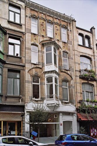 Rue Ernest Solvay 12 (photo 2009).