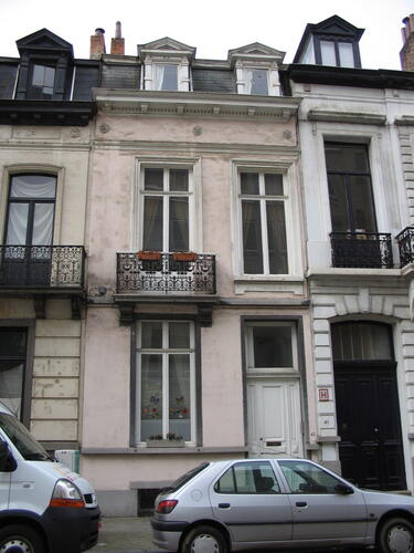 Rue Van Eyck 43, 2005