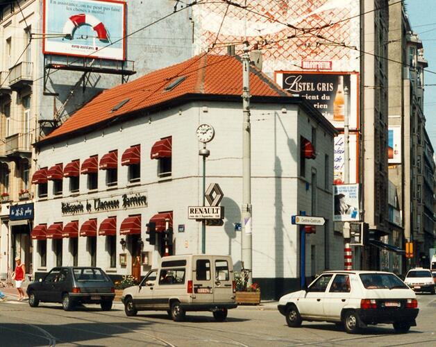 Chaussée de Charleroi 172 et rue Defacqz 141, anc. Rôtisserie de l’ancienne Barrière, 1997