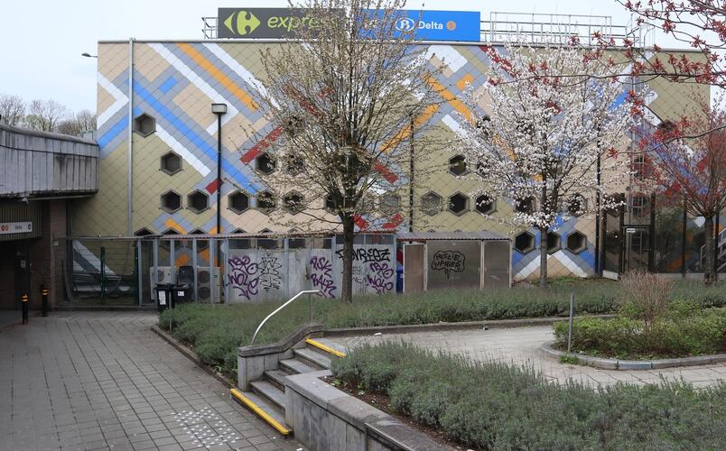 Metrostation Delta, Delta Mouvement door Jan van den Abbeel, 2024