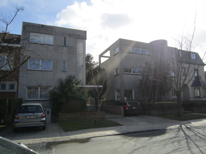 Avenue de l'Arbalète 40 et 42, maisons Delobe, 2015