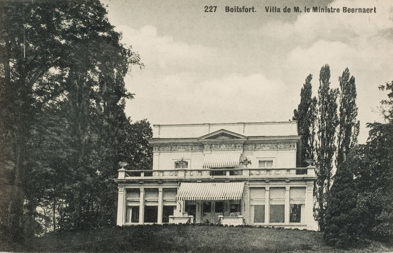 Georges Benoidtlaan 22, voormalige villa van de minister Auguste Beernaert, huidige villa Miraval, Collectie Dexia Bank - KAB - BHG