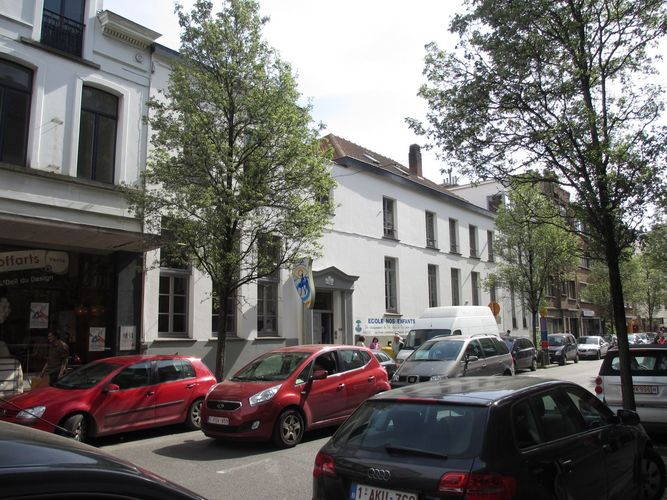Chaussée d’Alsemberg 346, ancien orphelinat rationaliste de Forest (photo 2014).