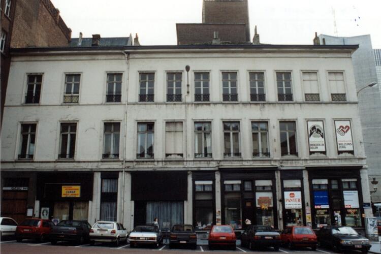 Chaussée de Haecht 2, 4, 6 et rue Royale 169-173 (photo 1993-1995)