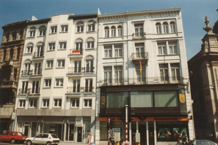 Chaussée de Louvain, à droite le no 95 (photo 1993-1995)