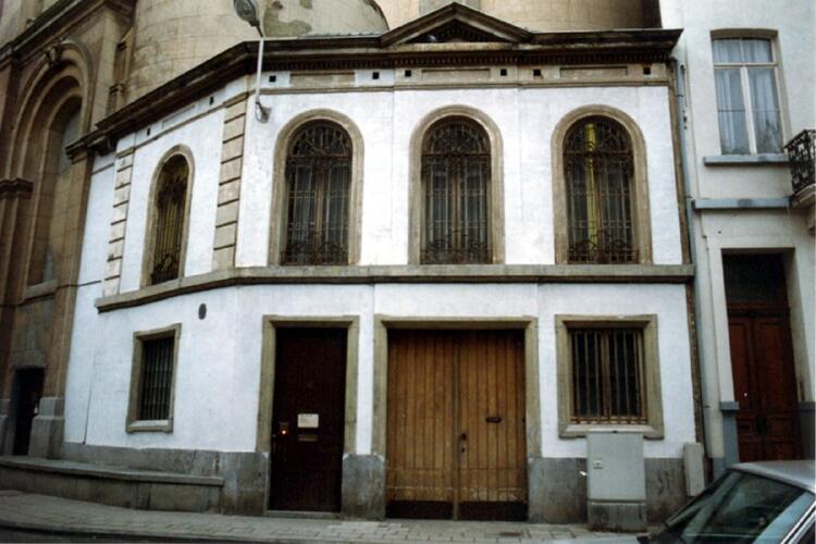 Sint-Jooststraat 62, bijgebouw van kerk Sint-Joost (foto 1993-1995)