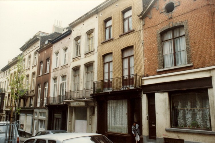 Dwarsstraat 58 tot 64 (foto 1993-1995)