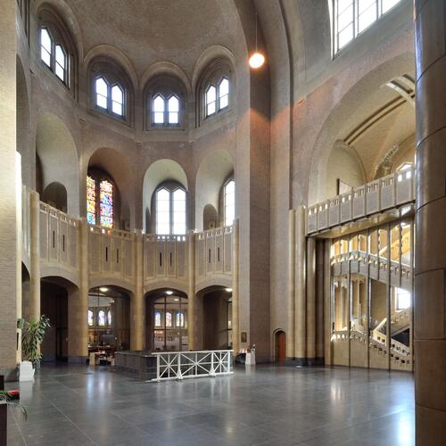 Basilique Nationale du Sacré-Cœur, intérieur (photo 2023).