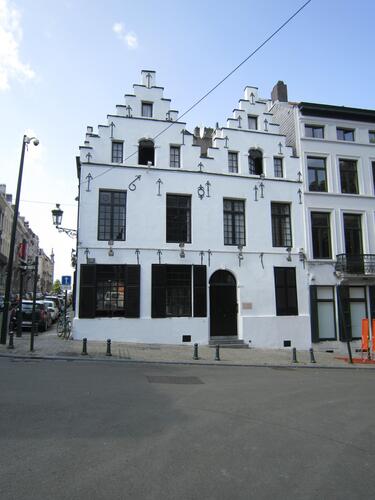 Voormalige herberg Au Roy d’Espagne, Kleine Zavel 9 te Brussel (1601), 2015