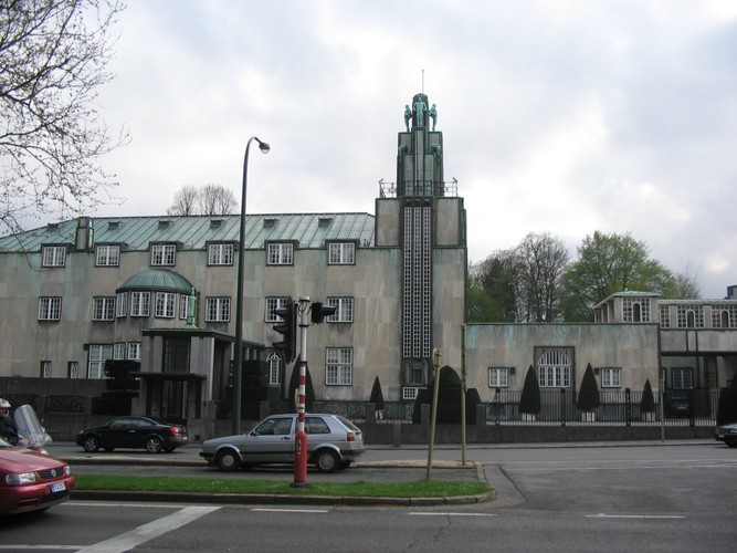 Sécession viennoise, Palais Stoclet, av. de Tervueren 279-281, Woluwe-Saint-Pierre, 1905-1911, architecte Josef Hoffmann, 2005