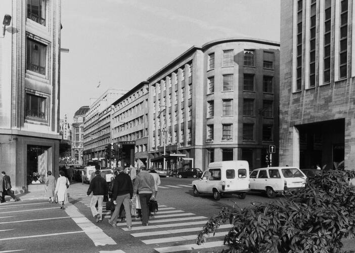 Kantersteen, straatbeeld, 1980