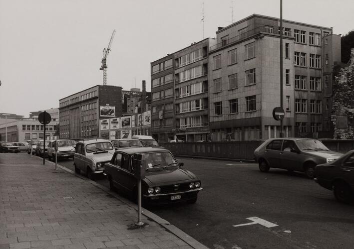 Boulevard de l'Empereur, numéros pairs, 1980