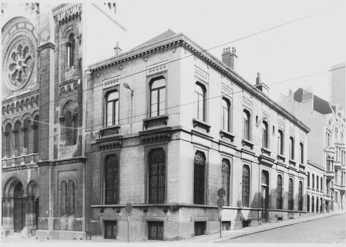 Joseph Duponstraat 2, 4. Consistorie van de Hoofd Synagoog van Brussel, 1987