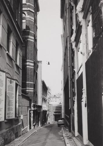 rue Villa Hermosa, aspect voirie, 1985