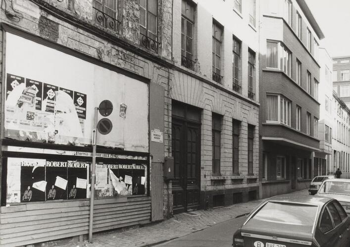 Rue des Moineaux 10, angle rue du Midi, 1980