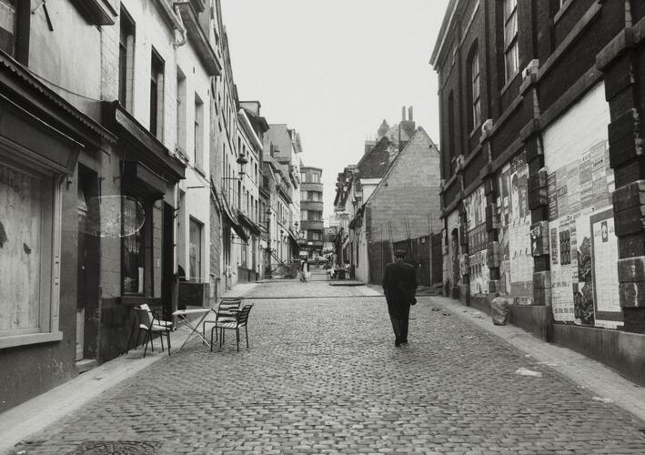 rue des Renards, vue vers la rue Haute, 1980