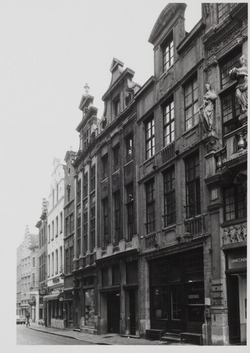 rue de la Tête d'Or, n° impairs, vue depuis la Grand-Place, 1987