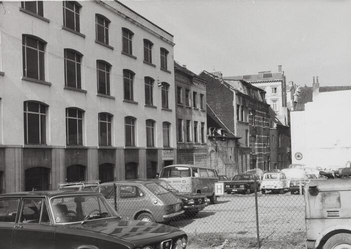 Villersstraat, onpare nummers, 1980