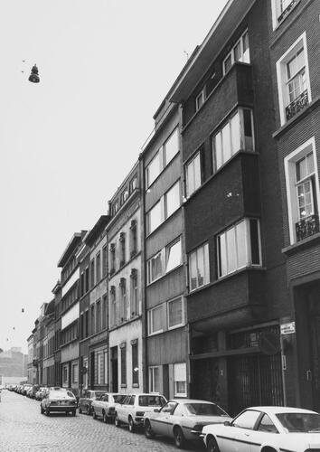 Rue Anneessens 3 à …, aspect rue, 1979
