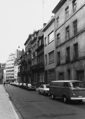 Rue d'Artois 2 à 22, aspect rue, 1979
