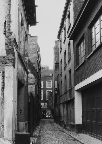 rue du Chien Marin, vue vers la rue de Flandre, 1978