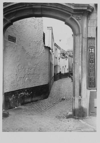 Ooievaarsstraat, straatbeeld, 1930