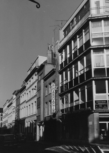 rue du Cirque 9 à 25, aspect rue, 1978