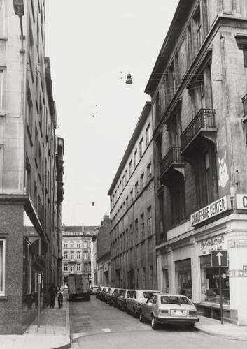 Rue des Moucherons, n° impairs, aspect rue, 1979