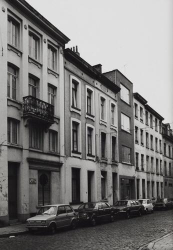 Rue Saint-Roch 8 à 22, angle rue du Pélican, 1978