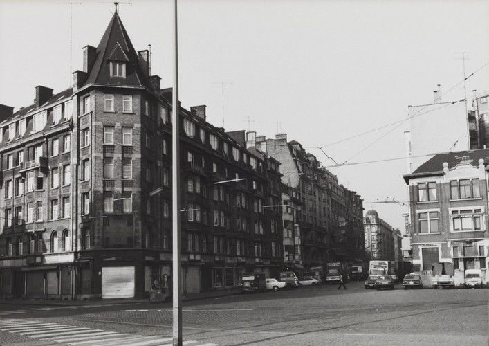 Ieperlaan,  pare nummers, zicht vanaf Houhulstbosstraat, 1978