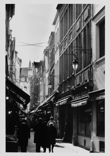 Petite rue des Bouchers, vue générale depuis la rue des Bouchers, 1988