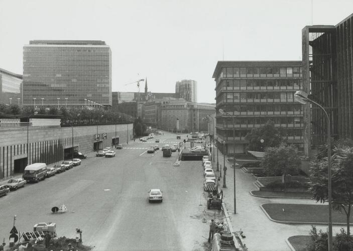 Boulevard Pachéco, vue vers le boulevard de Berlaimont, 1980