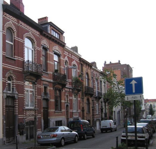 Rue de l’Abdication, côté impair, 2006